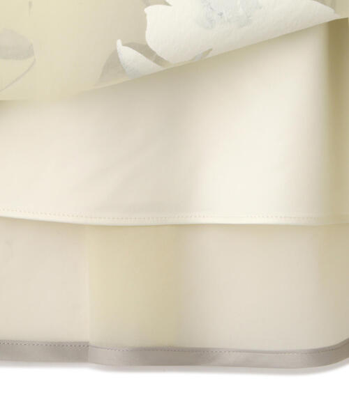 PROPORTION BODY DRESSING（プロポーションボディドレッシング）の「フラワーギャザースカート（スカート・レディース・ベージュ/イエロー・SMALL/MEDIUM）」の6枚目の写真