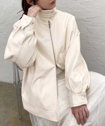 フェイクレザージャケット