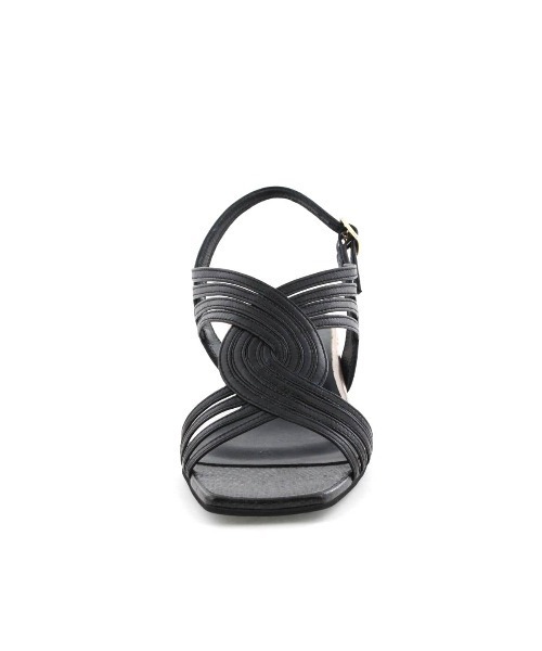 HIMIKO（ヒミコ）の「【Made in Japan】クロスメッシュフラットサンダル/641231（サンダル・レディース・アイボリー/ブラック/ゴールド・24.0cm/23.5cm/23.0cm/24.5cm/22.5cm/22.0cm/25.0cm）」の15枚目の写真