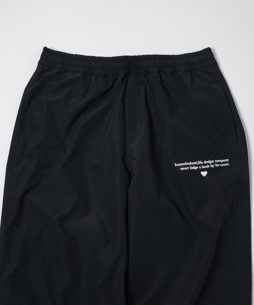 kaoyorinakami(カオヨリナカミ)の「letter ripstop pantst / レターリップストップパンツ(その他パンツ・メンズ・アイボリー/ブラック・X-LARGE/LARGE/MEDIUM/SMALL/X-SMALL)」の7枚目の写真