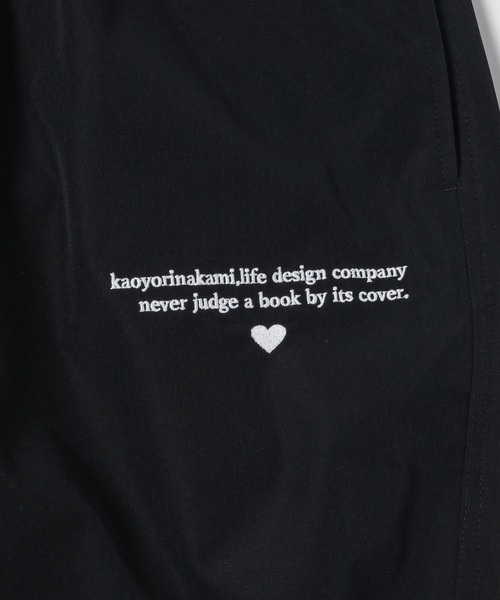 kaoyorinakami(カオヨリナカミ)の「letter ripstop pantst / レターリップストップパンツ(その他パンツ・メンズ・アイボリー/ブラック・X-LARGE/LARGE/MEDIUM/SMALL/X-SMALL)」の11枚目の写真