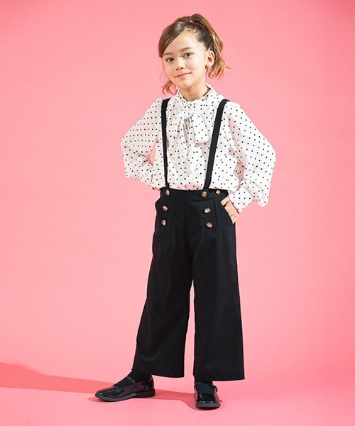 【セール】インファント・トドラー ボウタイブラウス（シャツ/ブラウス）｜kate spade new york kids（ケイトスペードニューヨーク）