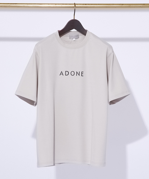 ABAHOUSE GRAY（アバハウスグレイ）の「【ADONE】ベアポンチ ロゴ 半袖Tシャツ（Tシャツ/カットソー・メンズ・ブラック/グレー/ホワイト/グレイッシュベージュ/モカ・46/48）」の5枚目の写真