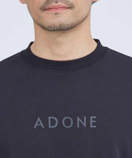 ABAHOUSE GRAY（アバハウスグレイ）の「【ADONE】ベアポンチ ロゴ 半袖Tシャツ（Tシャツ/カットソー・メンズ・ブラック/グレー/ホワイト/グレイッシュベージュ/モカ・46/48）」の10枚目の写真