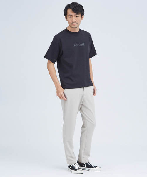 ABAHOUSE GRAY（アバハウスグレイ）の「【ADONE】ベアポンチ ロゴ 半袖Tシャツ（Tシャツ/カットソー・メンズ・ブラック/グレー/ホワイト/グレイッシュベージュ/モカ・46/48）」の15枚目の写真