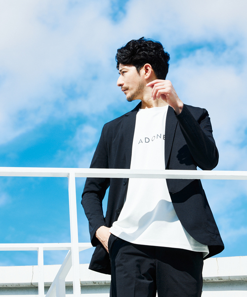 ABAHOUSE GRAY（アバハウスグレイ）の「【ADONE】ベアポンチ ロゴ 半袖Tシャツ（Tシャツ/カットソー・メンズ・ブラック/グレー/ホワイト/グレイッシュベージュ/モカ・46/48）」の19枚目の写真