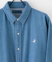 【BEVERLY HILLS POLO CLUB/ビバリーヒルズポロクラブ】 ビッグシルエット シャツ