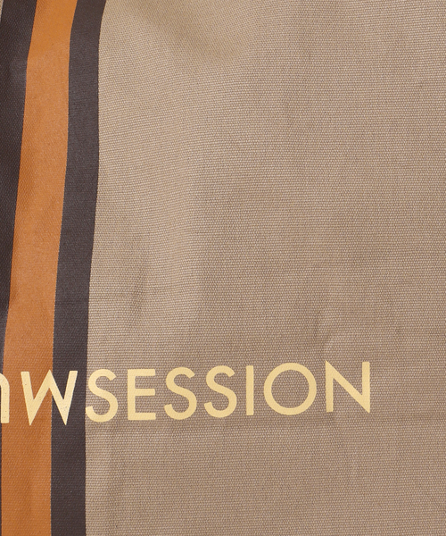 Noble（ノーブル）の「《WEB限定追加》【N.Jam】オリジナルキャンバスラージバッグ(無地)（トートバッグ・レディース・カーキ/アイボリー・FREE）」の3枚目の写真