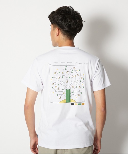 Snow Peak(スノーピーク)の「Lantern Biotope T-Shirt(Tシャツ/カットソー・メンズ・ブラック/グレー/ホワイト・1/S/M/L/XL/XXL)」の1枚目の写真
