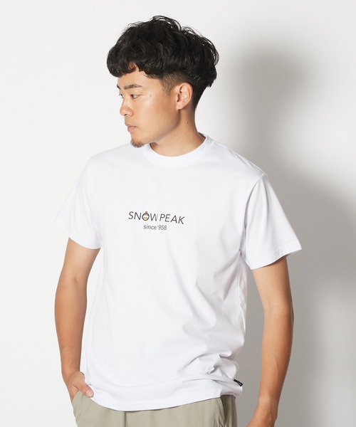 Snow Peak(スノーピーク)の「Lantern Biotope T-Shirt(Tシャツ/カットソー・メンズ・ブラック/グレー/ホワイト・1/S/M/L/XL/XXL)」の20枚目の写真