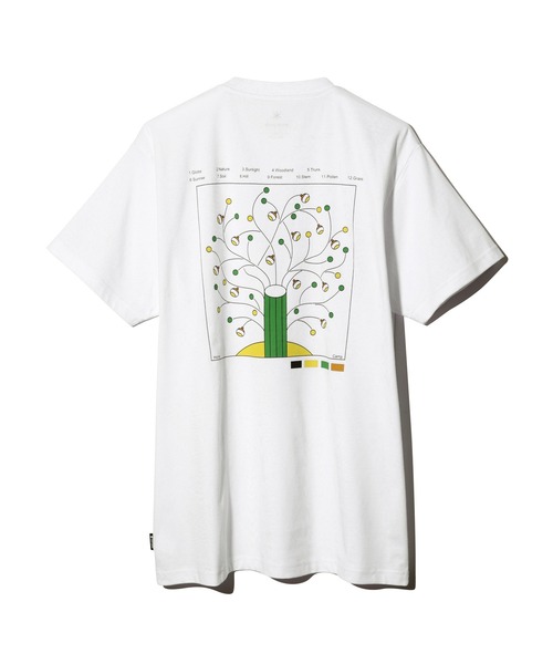 Snow Peak(スノーピーク)の「Lantern Biotope T-Shirt(Tシャツ/カットソー・メンズ・ブラック/グレー/ホワイト・1/S/M/L/XL/XXL)」の10枚目の写真