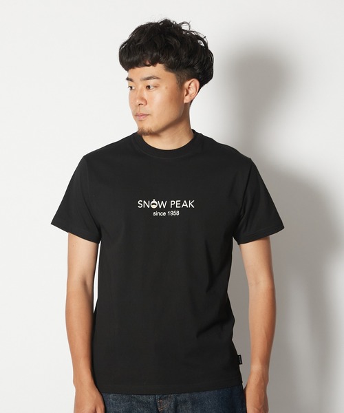 Snow Peak(スノーピーク)の「Lantern Biotope T-Shirt(Tシャツ/カットソー・メンズ・ブラック/グレー/ホワイト・1/S/M/L/XL/XXL)」の14枚目の写真