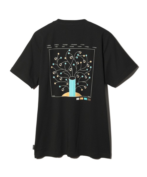 Snow Peak(スノーピーク)の「Lantern Biotope T-Shirt(Tシャツ/カットソー・メンズ・ブラック/グレー/ホワイト・1/S/M/L/XL/XXL)」の12枚目の写真
