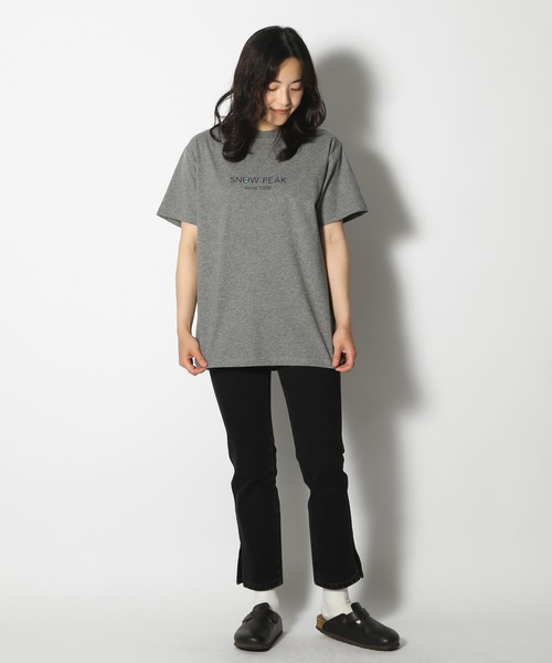 Snow Peak(スノーピーク)の「Lantern Biotope T-Shirt(Tシャツ/カットソー・メンズ・ブラック/グレー/ホワイト・1/S/M/L/XL/XXL)」の22枚目の写真