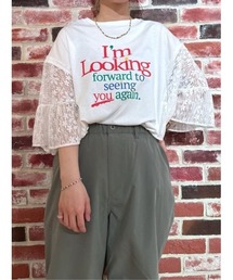 ドッキングレースラッフルTシャツ