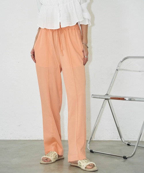 Auntie Rosa Holiday（アンティローザホリデー）の「カラーイージーパンツ / サイズ展開あり（その他パンツ・レディース・ライム/ピンク/オレンジ/ブラック/ブルー・SMALL/MEDIUM）」の16枚目の写真