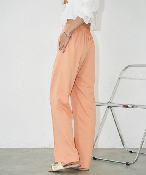 Auntie Rosa Holiday（アンティローザホリデー）の「カラーイージーパンツ / サイズ展開あり（その他パンツ・レディース・ライム/ピンク/オレンジ/ブラック/ブルー・SMALL/MEDIUM）」の19枚目の写真