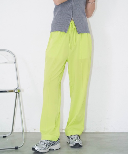 Auntie Rosa Holiday（アンティローザホリデー）の「カラーイージーパンツ / サイズ展開あり（その他パンツ・レディース・ライム/ピンク/オレンジ/ブラック/ブルー・SMALL/MEDIUM）」の7枚目の写真