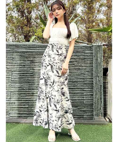 RESEXXY（リゼクシー）の「シフォンボリュームブラウス（シャツ/ブラウス・レディース・ブラック/イエロー/ホワイト/ピンク・FREE）」の5枚目の写真