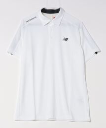 【new balance golf】ワッフル×チェック 半袖 カラーシャツ (MENS WORLD)