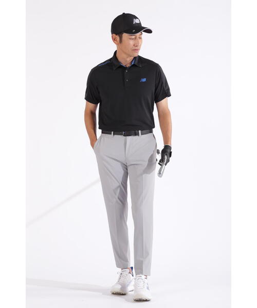 New Balance Golf(ニューバランスゴルフ)の「【new balance golf】ワッフル×チェック 半袖 カラーシャツ (MENS WORLD)(ポロシャツ・メンズ・ブラック/ブルー系その他3/ホワイト・MEDIUM/LARGE/X-LARGE/XX-LARGE)」の6枚目の写真
