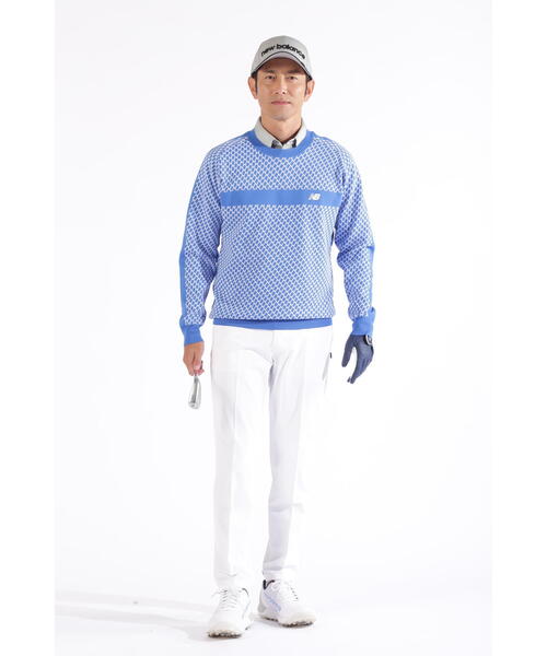 New Balance Golf(ニューバランスゴルフ)の「【new balance golf】ワッフル×チェック 半袖 カラーシャツ (MENS WORLD)(ポロシャツ・メンズ・ブラック/ブルー系その他3/ホワイト・MEDIUM/LARGE/X-LARGE/XX-LARGE)」の15枚目の写真
