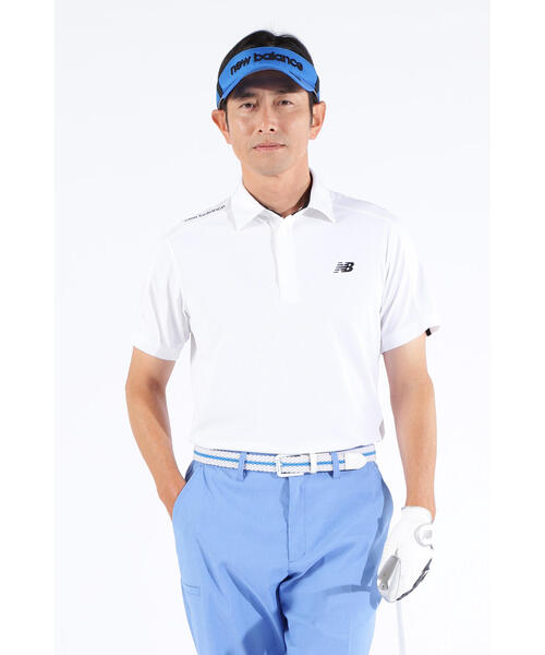 New Balance Golf(ニューバランスゴルフ)の「【new balance golf】ワッフル×チェック 半袖 カラーシャツ (MENS WORLD)(ポロシャツ・メンズ・ブラック/ブルー系その他3/ホワイト・MEDIUM/LARGE/X-LARGE/XX-LARGE)」の21枚目の写真
