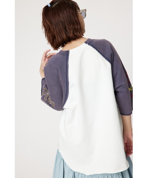 RODEO CROWNS WIDE BOWL(ロデオクラウンズワイドボウル)の「リメイクラグラントップス(スウェット・レディース・レディッシュグレー/ホワイト系その他/その他4・FREE)」の17枚目の写真