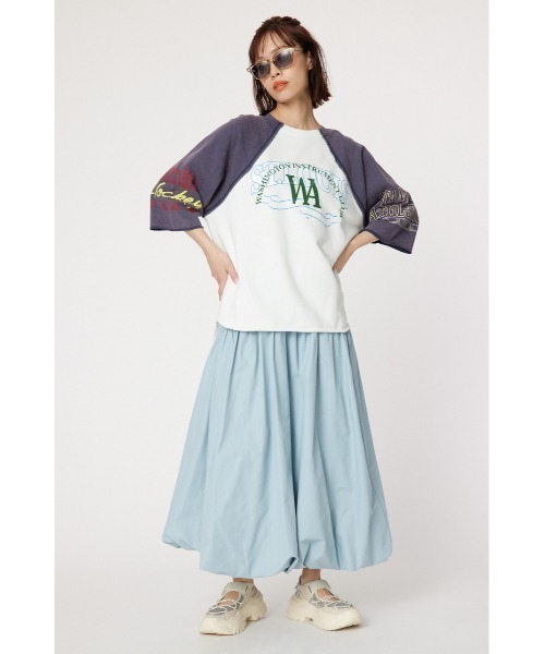 RODEO CROWNS WIDE BOWL(ロデオクラウンズワイドボウル)の「リメイクラグラントップス(スウェット・レディース・レディッシュグレー/ホワイト系その他/その他4・FREE)」の18枚目の写真