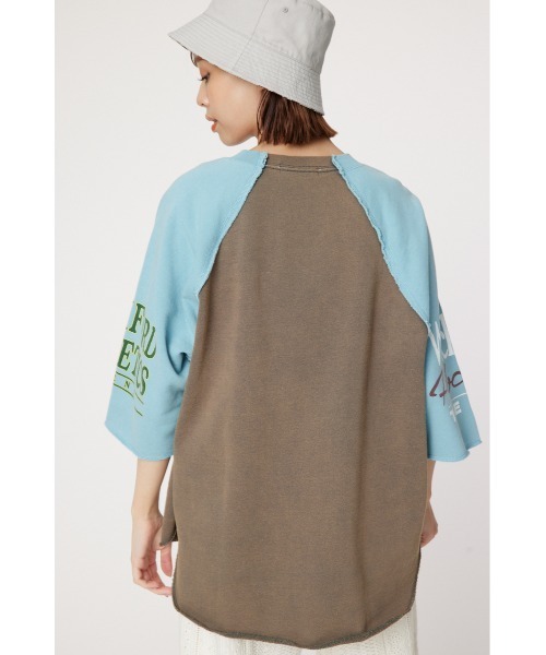 RODEO CROWNS WIDE BOWL(ロデオクラウンズワイドボウル)の「リメイクラグラントップス(スウェット・レディース・レディッシュグレー/ホワイト系その他/その他4・FREE)」の7枚目の写真