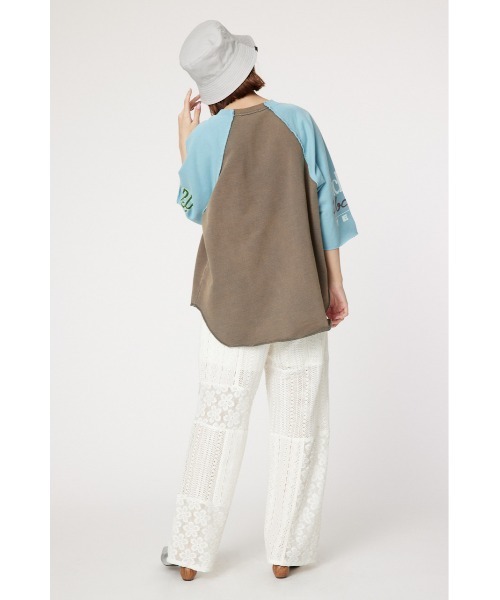 RODEO CROWNS WIDE BOWL(ロデオクラウンズワイドボウル)の「リメイクラグラントップス(スウェット・レディース・レディッシュグレー/ホワイト系その他/その他4・FREE)」の9枚目の写真