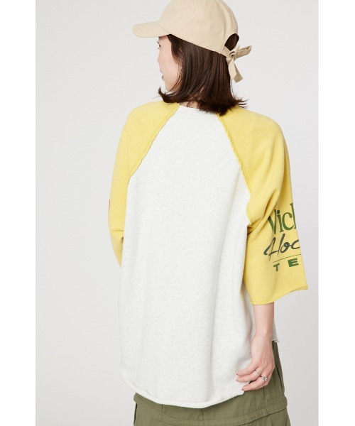 RODEO CROWNS WIDE BOWL(ロデオクラウンズワイドボウル)の「リメイクラグラントップス(スウェット・レディース・レディッシュグレー/ホワイト系その他/その他4・FREE)」の12枚目の写真