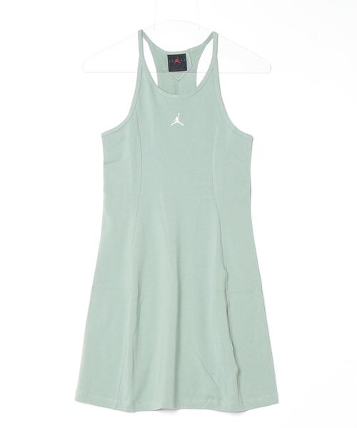 JORDAN BRAND（ジョーダンブランド）の「JORDAN BRAND AS W J SLIM KNIT DRESS / ジョーダン ブランド ウィメンズ ジョーダン スリム ニット ドレス / NIKE 【SP】（ワンピース・レディース・グリーン・L/S/M）」の4枚目の写真