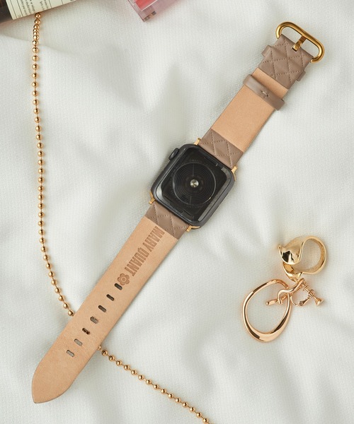 MARY QUANT（マリークワント）の「【MARY QUANT】アップルウォッチバンド AWB-MQ01-04（デジタル腕時計・レディース・ブラウン/ブラック/ピンク/アイボリー・FREE）」の5枚目の写真