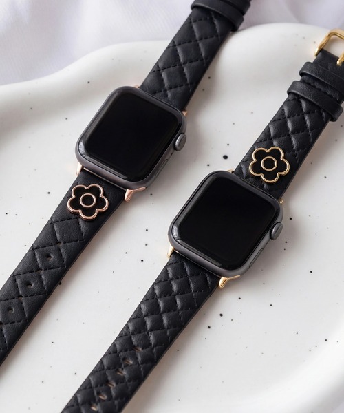 MARY QUANT(マリークワント)の「【MARY QUANT】アップルウォッチバンド AWB-MQ01-04(デジタル腕時計・レディース・ブラウン/ブラック/ピンク/アイボリー/ブラック系1/アイボリー系1/ブラウン系1/ピンク系1・FREE)」の9枚目の写真