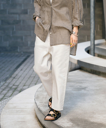 【W by Woadblue / ダブリューバイウォードブルー】LOOSE TAPERED DENIM