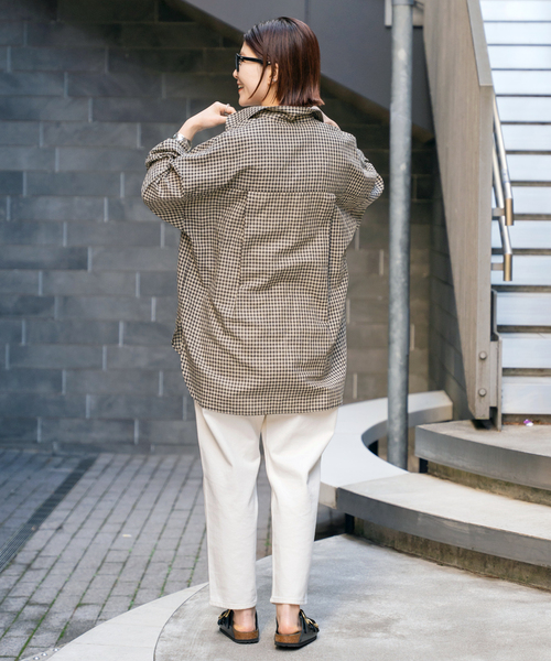 woadblue(ウォードブルー)の「【W by Woadblue / ダブリューバイウォードブルー】LOOSE TAPERED DENIM(デニムパンツ・レディース・ブルー/ホワイト・23/25/24)」の22枚目の写真
