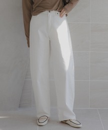 slattgir | 高身長 カーブデニムパンツ 丈長め・トールサイズ Essenave(デニムパンツ)