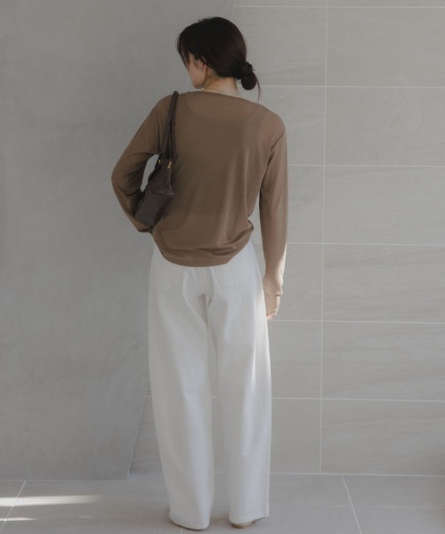 slattgir（スラットジール）の「高身長　カーブデニムパンツ　丈長め・トールサイズ　Essenave（デニムパンツ・レディース・ブルー/ネイビー/ブラック/ホワイト・84/80/76/73/70/67/64/104/96/88）」の11枚目の写真