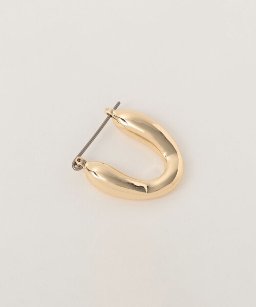 BEAUTY&YOUTH UNITED ARROWS(ビューティーアンドユースユナイテッドアローズ)の「メタル ヘンケイ Uモチーフ ピアス(ピアス(両耳用)・レディース・ゴールド/シルバー・FREE)」の6枚目の写真