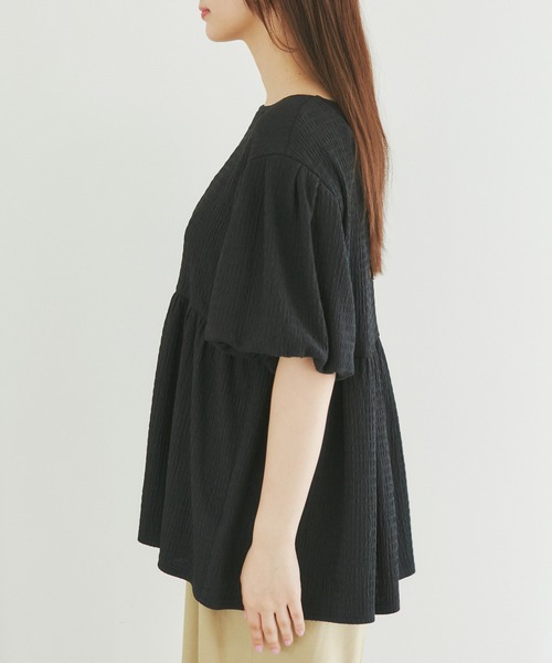 ROPE' PICNIC（ロペピクニック）の「バックファスナーブラウス（シャツ/ブラウス・レディース・ホワイト/ブラック・38）」の14枚目の写真