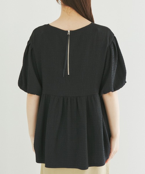 ROPE' PICNIC（ロペピクニック）の「バックファスナーブラウス（シャツ/ブラウス・レディース・ホワイト/ブラック・38）」の15枚目の写真