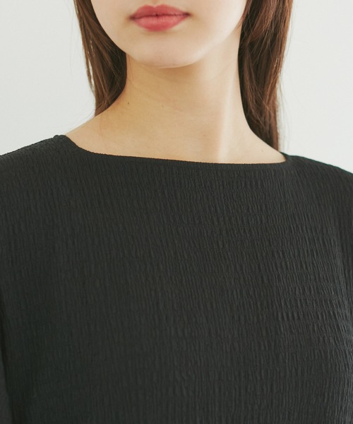 ROPE' PICNIC（ロペピクニック）の「バックファスナーブラウス（シャツ/ブラウス・レディース・ホワイト/ブラック・38）」の16枚目の写真