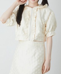 Ank Rouge | ジャガードフードブルゾン(ブルゾン)