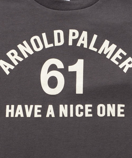 Arnold Palmer（アーノルドパーマー）の「ナンバリング ロゴ Tシャツワンピース（ワンピース・キッズ・チャコールグレー/アイボリー・95cm/105cm/115cm/125cm/135cm/145cm）」の5枚目の写真