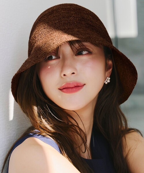 ラフィアバケットハット（ハット）｜Tiaclasse（ティアクラッセ）