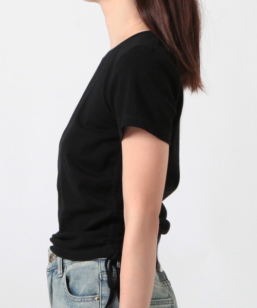 katie ラインストーン パフスリーブ Tシャツ lstpss25-1077.jpg