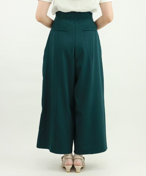 an another angelus（アンアナザーアンジェラス）の「ハイウエストスカラップワイドパンツ/ananotherangelus（その他パンツ・レディース・ブルーグリーン/ブラック・1/2）」の12枚目の写真