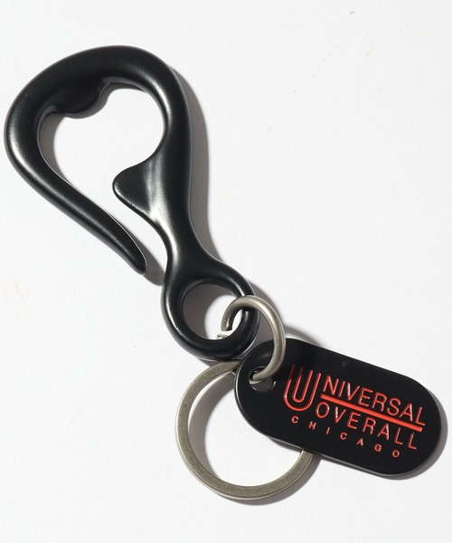 UNIVERSAL OVERALL（ユニバーサルオーバーオール）の「【UNIVERSAL OVERALL/ユニバーサルオーバーオール】KEY RING/フックカラビナキーリング（キーケース/キーアクセサリー・メンズ・ゴールド系その他2/ブラック系その他2/オレンジ系その他2/シルバー系その他2/オレンジ系その他/シルバー系その他/ゴールド系その他/オレンジ/ブラック系その他/シルバー/ゴールド/ブラック・FREE）」の4枚目の写真