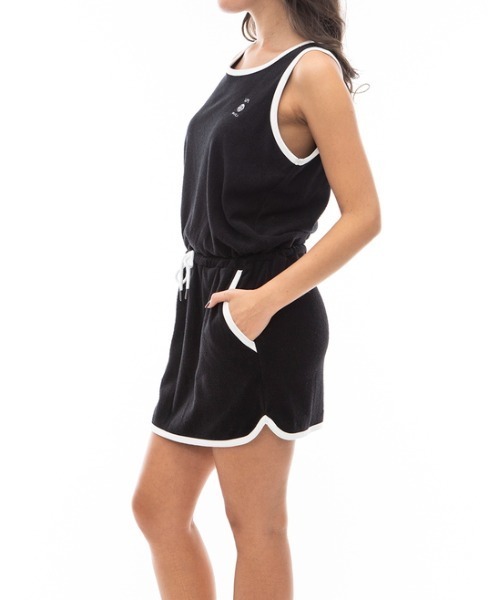 RVCA(ルーカ)の「RVCA レディース 【ALL TIME COLLECTION】 ALLTIME TERRY DRESS ワンピース 【2024年夏モデル】/ルーカドローコード付きワンピース(ワンピース・レディース・オフホワイト/ブラック/ネイビー・MEDIUM/SMALL)」の6枚目の写真